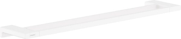 Barre &agrave; linge de bain Hansgrohe AddStoris Blanc mat image number 0