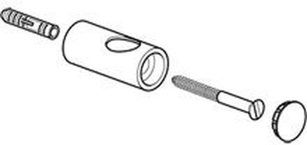 Supporto filettato sotto, placca di copertura, vite, (Z.504.432) image number 0