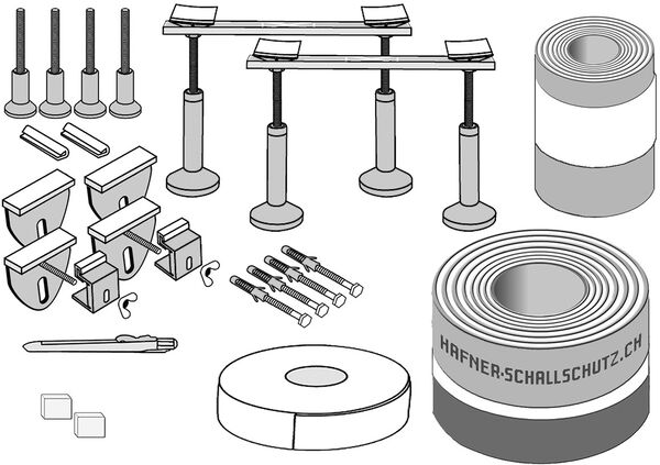 Hafner Iso-Set 3,8 m, 90 - 265 mm   image number 0