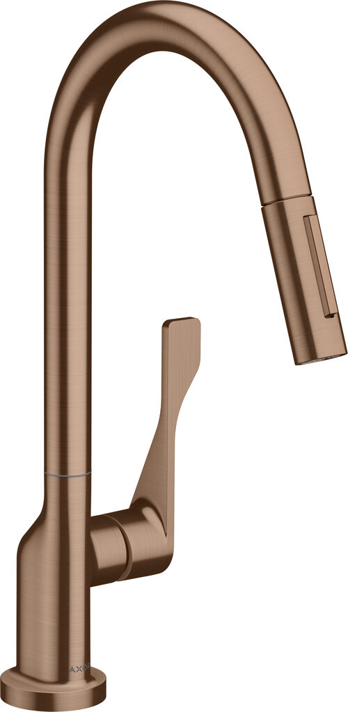 Miscelatore monocomando per lavello Axor Citterio Miscelatore monocomando per lavello Axor Citterio Brushed red gold