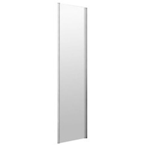 Seitenwand Duscholux Bella Vita 3, Bodenmontage silber hochglanzeloxiert Echtglas klar CareTec Pro