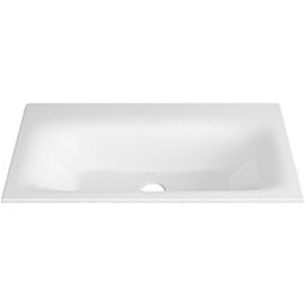 Auflegewaschtisch Schmidlin Viva 80 x 47.5 cm Weiss image number 0