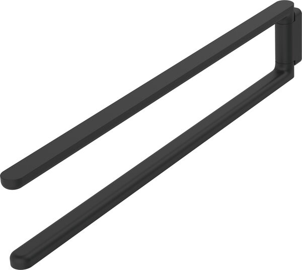 Porte-linge Bodenschatz Nia noir mat image number 0