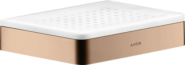 Seifenschale Axor Universal Softsquare Polished red gold image number 0