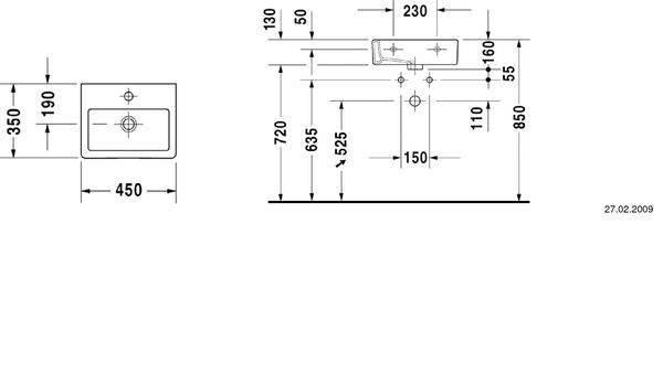 Lave-mains Vero blanc Cleaneffekt image number 1