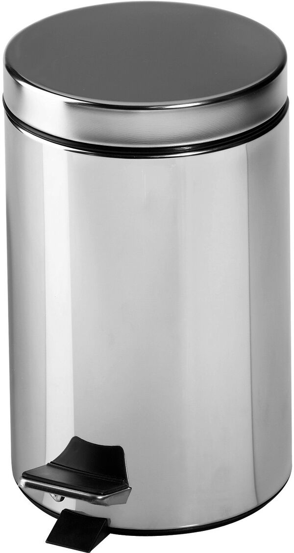 Abfallbeh&auml;lter Bodenschatz Edelstahl glanz image number 0