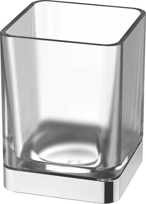 Glashalter Alterna direta verchromt