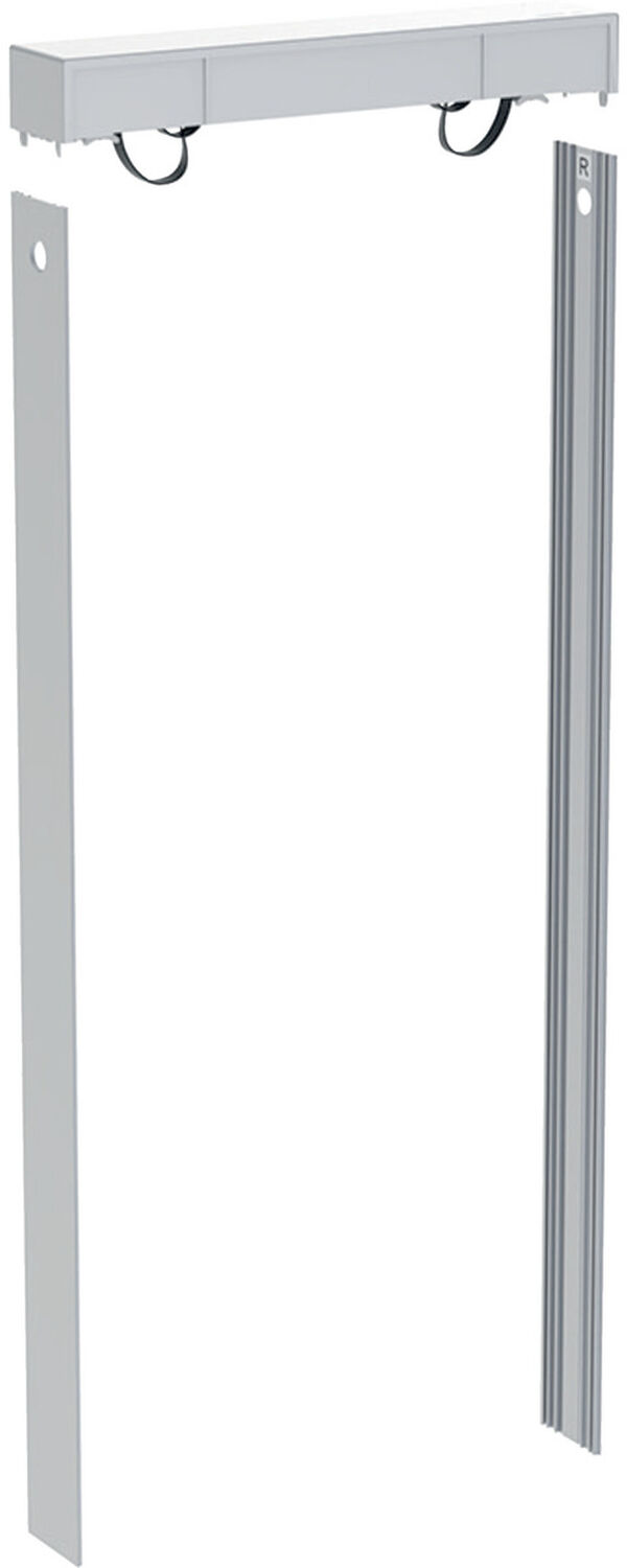 Set de couvercle de chasse d'eau Geberit avec rev&ecirc;tements lat&eacute;raux image number 0