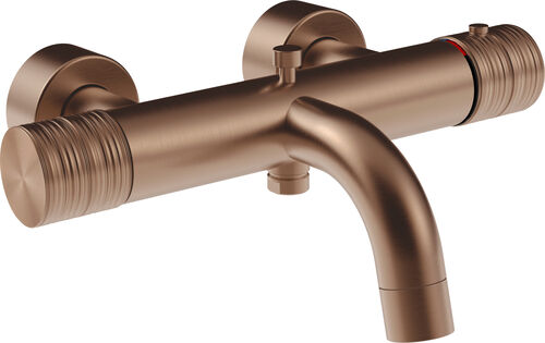 Miscelatore da bagno Gessi Habito Copper brushed trame