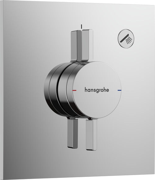 Syst&egrave;me de douche Hansgrohe Duo Turn E Chrom&eacute;