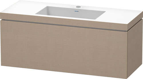 Waschtischkombination Duravit Vero Air Weiss hochglanz