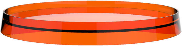 Tablette en mati&egrave;re synth&eacute;tique Laufen Kartell Mandarine image number 0