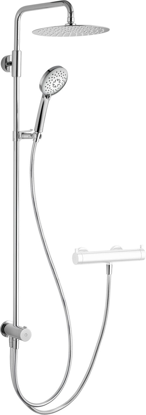 Syst&egrave;me de douche KWC set de transformation Fit Chrom&eacute;