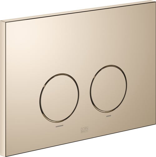 Bet&auml;tigungsplatte Dornbracht Light gold