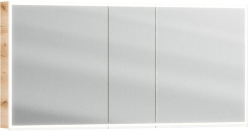 Armoire de toilette Alterna luuna LED plus Ch&ecirc;ne evoke Couleur de lumi&egrave;re r&eacute;glable en continu 2700-6500 K