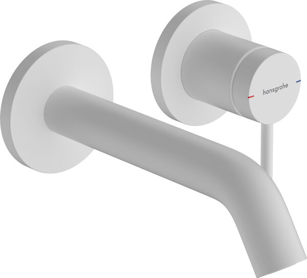 Wandmischer-Endmontageset Hansgrohe Tecturis S weiss matt image number 0