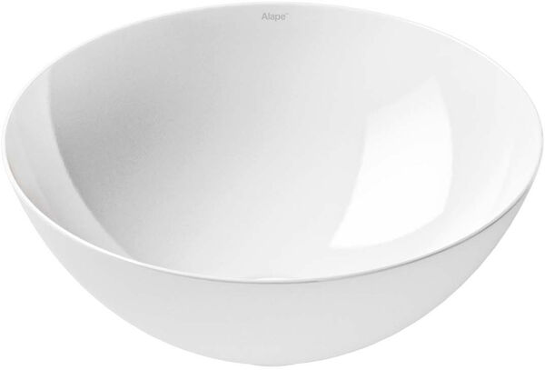 Lavabo d’appoggio Alape Terra CeramoStahl, Ø 36 cm altezza 13,7 cm piletta con placca image number 0