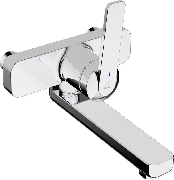 Miscelatore a parete KWC Domo 6.0 distanza 120 mm s 225 mm image number 0