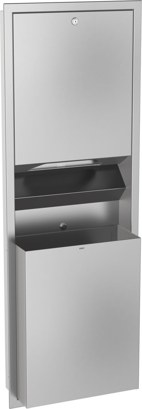 Distributore di salviette e contenitore rifiuti KWC Rondan UP RODX 602E