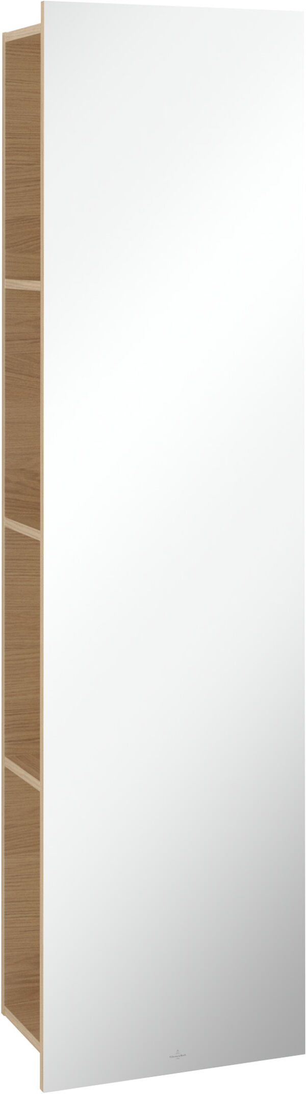 Scaffale a specchio Villeroy & Boch Subway 3.0, 1 appendiabiti destra, 3 ripiani sinistra, image number 0