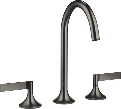 Dreilochbatterie Dornbracht Vaia Dark platinum matt