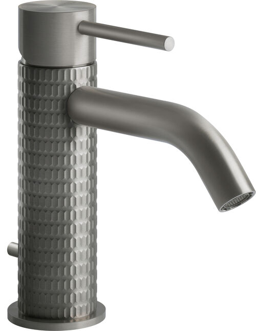 Einlochmischer Gessi 316 Steel brushed meccanica