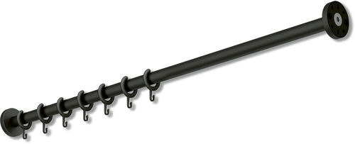 Asta da doccia Hewi 900 Nero opaco