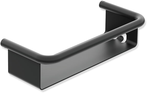 Corbeille de douche Hewi System 480 Noir mat Peint par poudrage image number 0