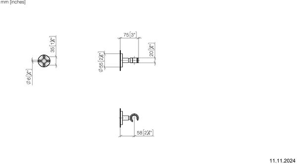 Brausehalter Dornbracht Editon Pro Chrome matt image number 1