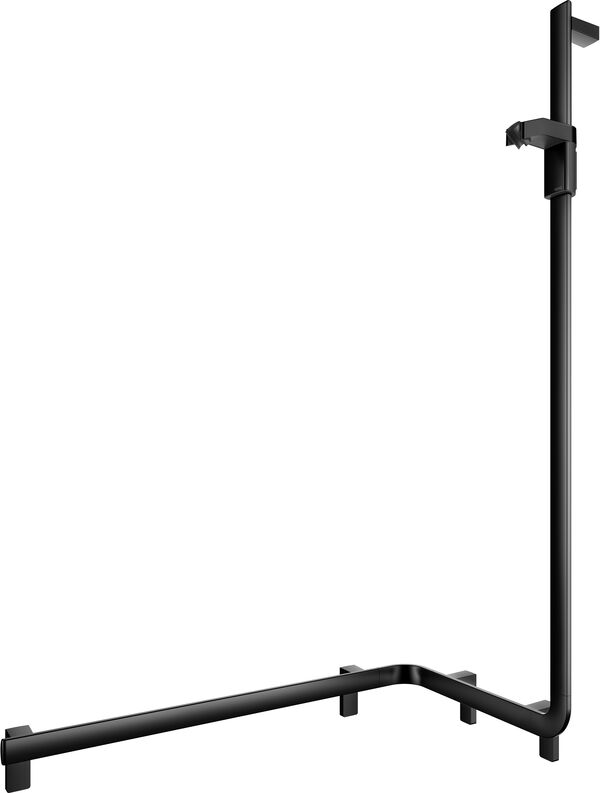 Corrimano per doccia con barra doccia Keuco Collection Axess, asta doccia destra, ottone, 1301 x image number 0