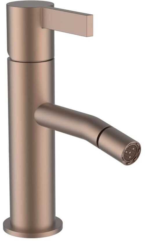 Bidetmischer Laufen Kartell Rosengold geb&uuml;rstet PVD basis chrom