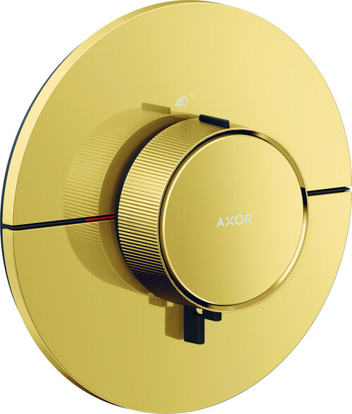 Syst&egrave;me de douche Axor ShowerSelect ID Polished gold optic