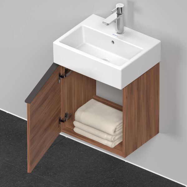 Armadio sottolavabo Duravit D-Neo noce natura image number 3