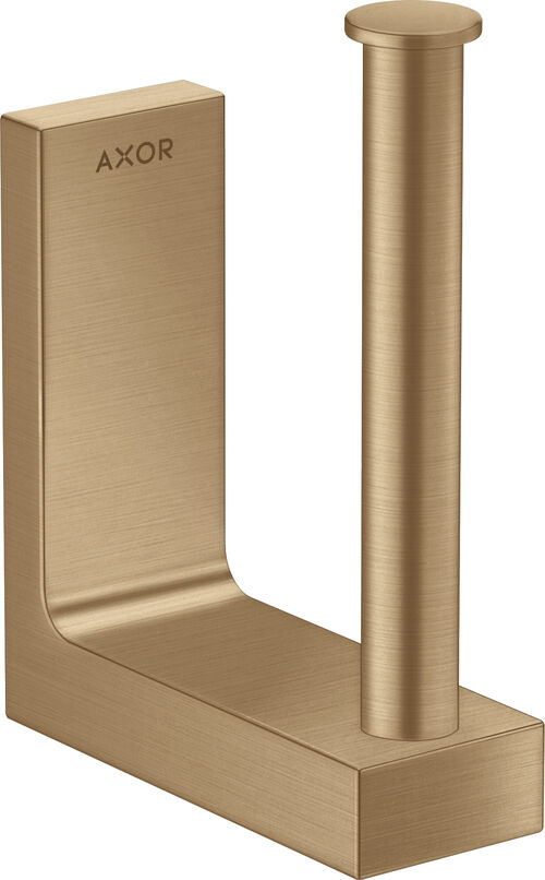 Ersatzpapierrollenhalter Axor Universal Rectangular brushed bronze