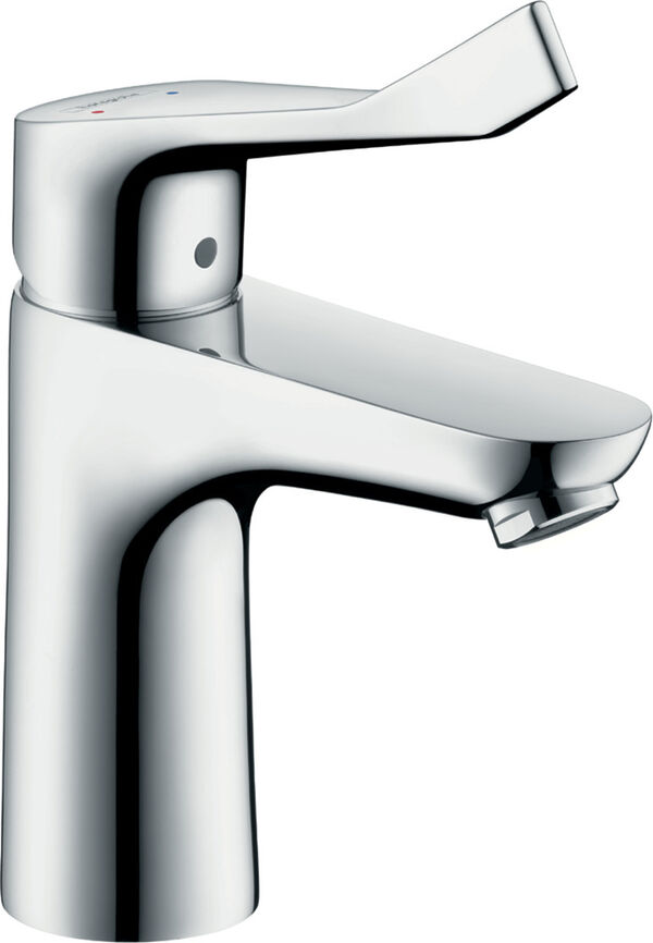 Einlochmischer Hansgrohe Focus Care 100 Verchromt image number 0