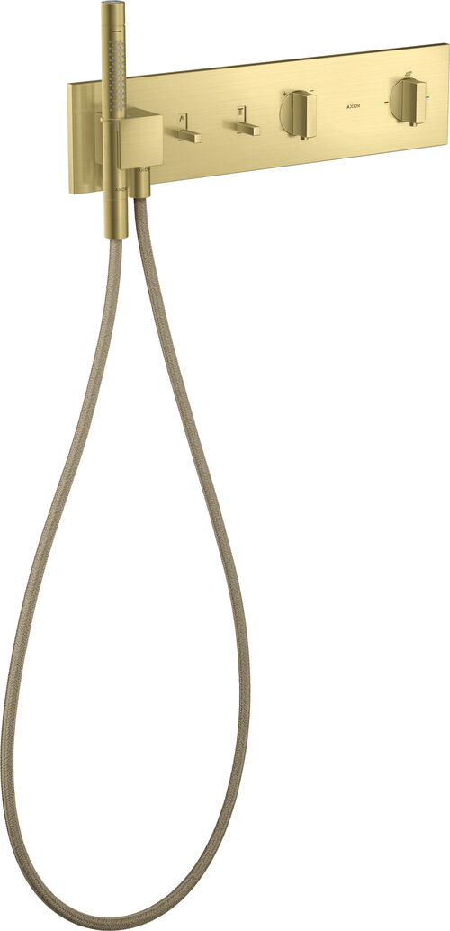 Shower Composition Axor Brushed brass