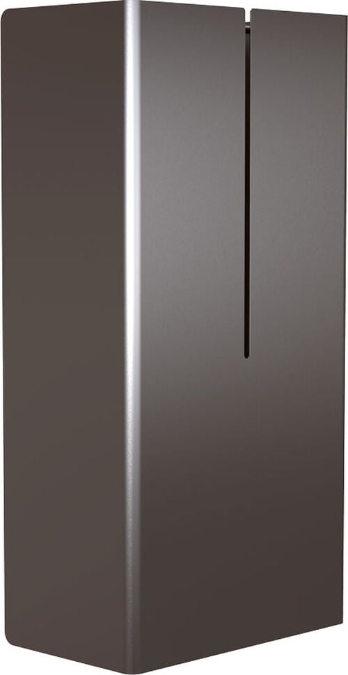 Corbeille &agrave; papier Frost Nova 2 Brushed black