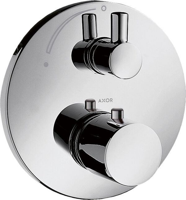 Thermostatmischer-Endmontageset Axor Uno 2 polished black chrom image number 0