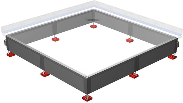 Duschwannentr&auml;ger Gabag Compact image number 0