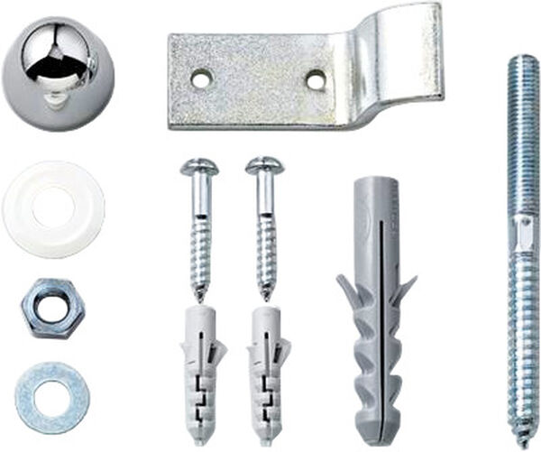 Befestigungsmaterial zu Trennwand Rion Deckkappe verchromt (H8998000000631) image number 0