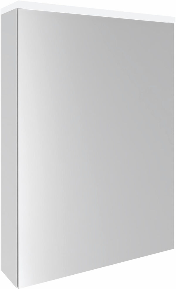 Armadio a specchio Alterna enea LED plus, larg. 50 cm cerniere a destra sotto luce image number 0