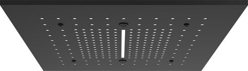 Coque de finition esthétiquet Gessi Afilo noir mat