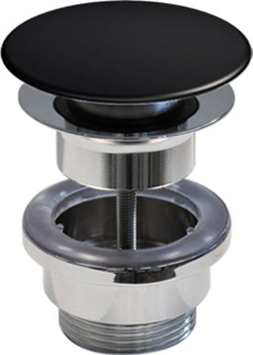 Piletta di scarico push-open Catalano 1&frac14;" Nero opaco Cleaneffekt