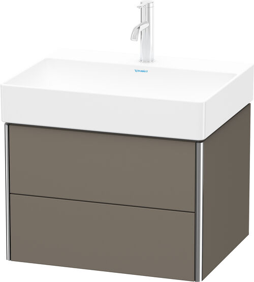 Waschtischmöbel Duravit XSquare Flannel grey seidenmatt
