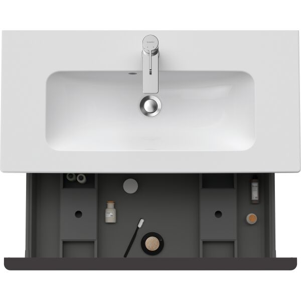 Waschtischm&ouml;bel Duravit D-Neo Betongrau matt image number 4