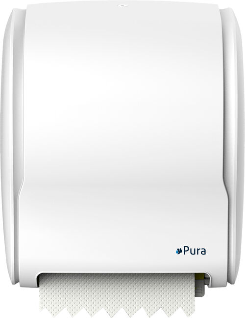 Handtuchrollenspender Pura Premium Weiss matt