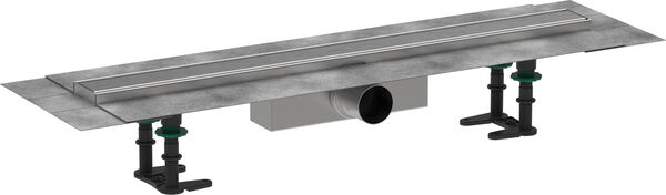 Rigole pour douche Hansgrohe Raindrain Compact acier inoxydable brossé image number 0