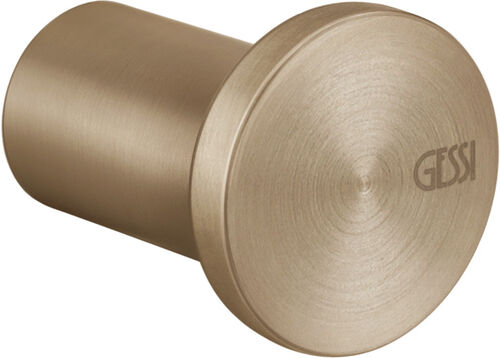 Crochet à habits Gessi 316 Warm steel brushed flessa