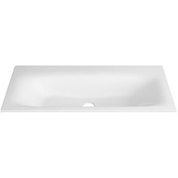 Auflegewaschtisch Schmidlin Viva 100 x 47.5 cm Weiss Cleaneffekt image number 0