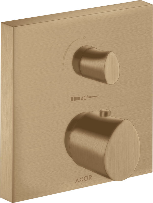 Thermostatmischer-Endmontageset Axor Organic Brushed bronze image number 0